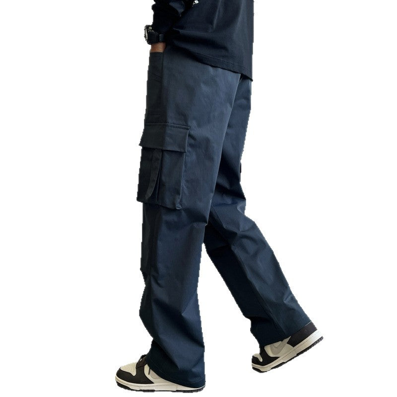 Herren Utility-Cargohose mit großvolumigen Klappentaschen, geradem Bein und robustem Twill Nord Taschen