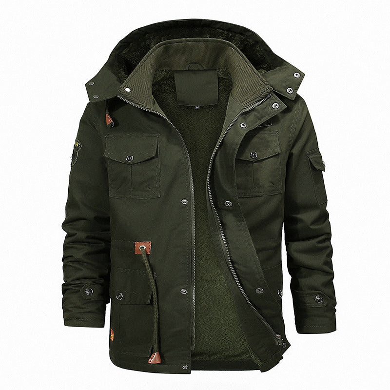 Herren Funktionale Winterjacke Nord Taschen