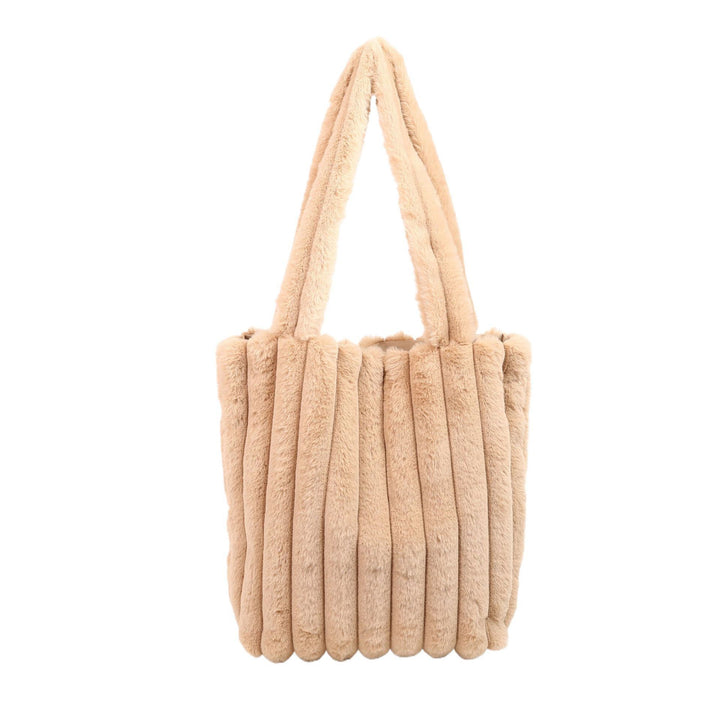 Damen elegante Umhängetasche mit luxuriösem Plüsch-Design Nord Taschen