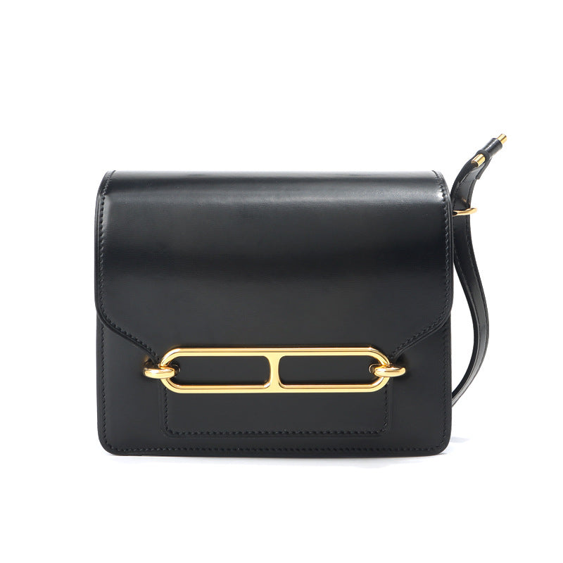 Damen elegante Crossbody-Tasche mit goldenen Details Nord Taschen