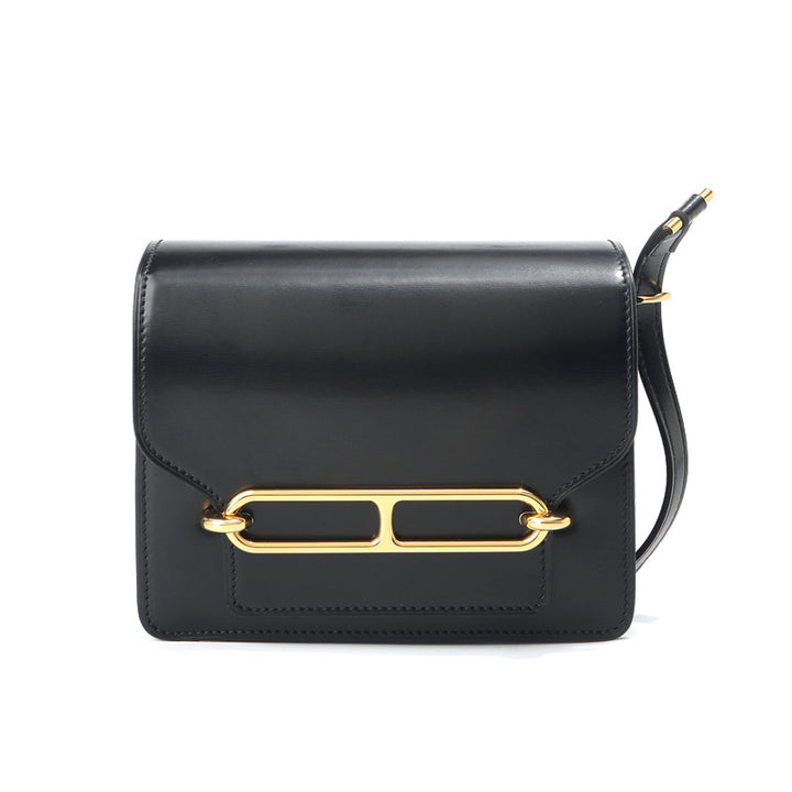 Damen elegante Crossbody-Tasche mit goldenen Details Nord Taschen