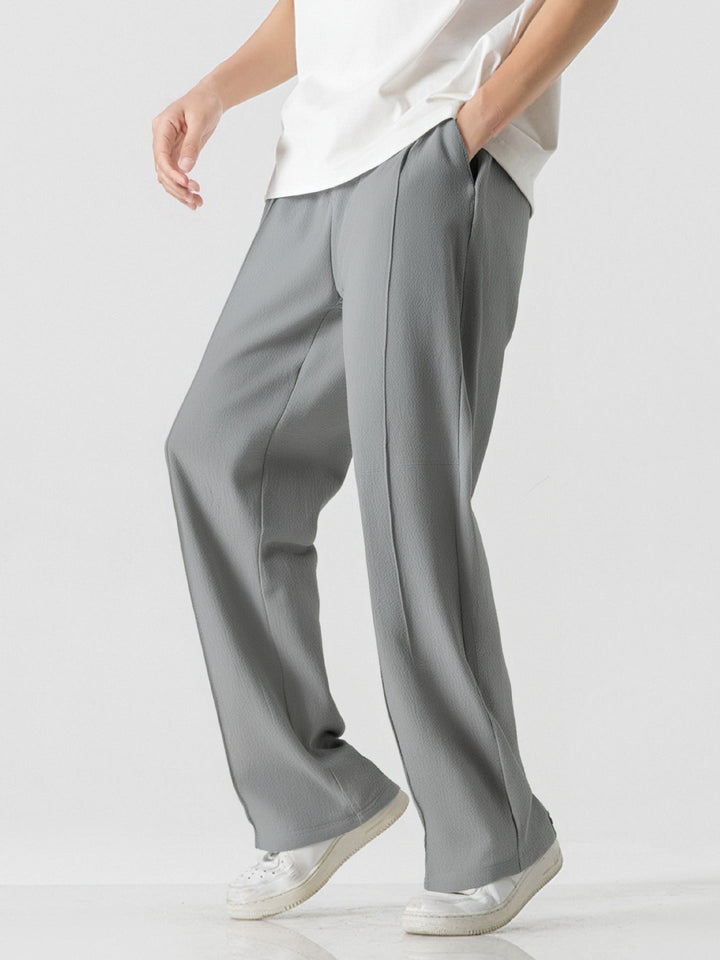 Herren Elegante, weite Freizeithose aus atmungsaktivem Gew Nord Taschene