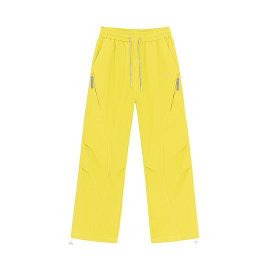 Damen Weite Utility-Trainingshose mit elastischem Bund, Reißverschlusstaschen & verstellbarem Saum Nord Taschen