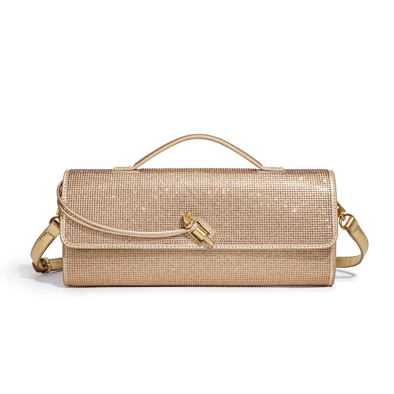 Damen Clutch mit glitzerndem Strass Nord Taschen