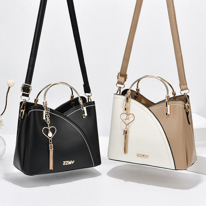 Damen Handtasche mit modernen Farbakzenten und eleganter Struktur Nord Taschen