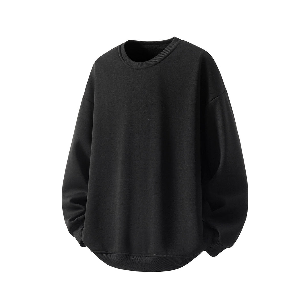Unisex Oversized Rundhals-Sweatshirt aus French-Terry mit überschnittener Schulter Nord Taschen