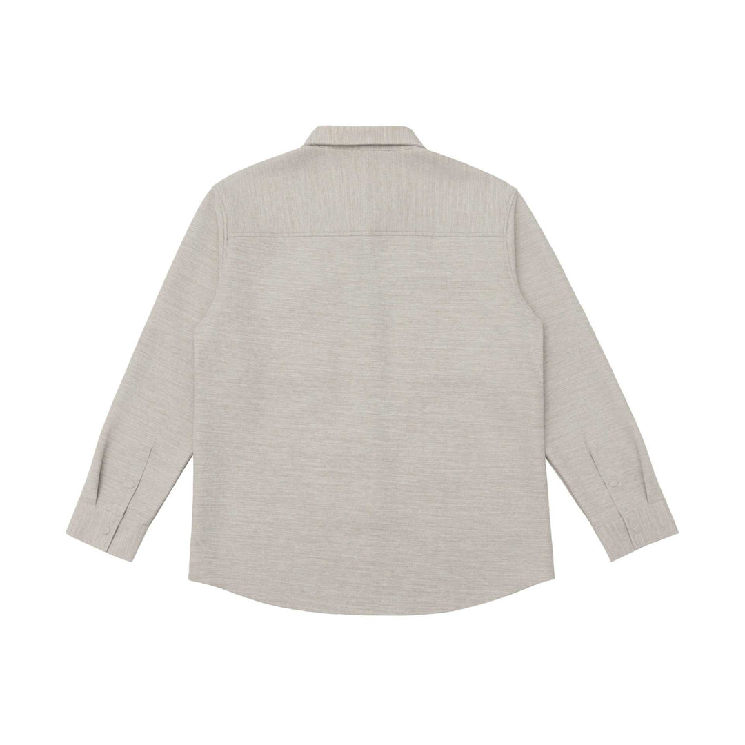 Damen Overshirt-Jacke mit Pattentaschen und verdeckter Druckknopfleiste Nord Taschen