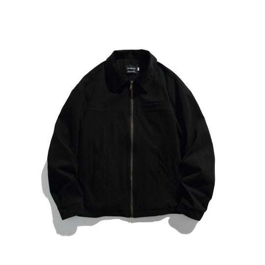 Unisex Kurz geschnittene Overshirt‑Jacke mit Cordkragen, Brustleistentasche und präzisen Nahtdetails Nord Taschen