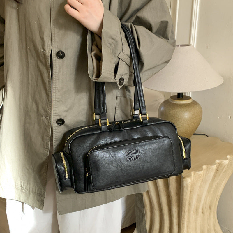 Damen elegante Umhängetasche mit praktischem Organizer Nord Taschen