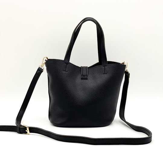 Damen Hobo-Tasche mit modernem Verschluss und praktischem Tragegurt Nord Taschen