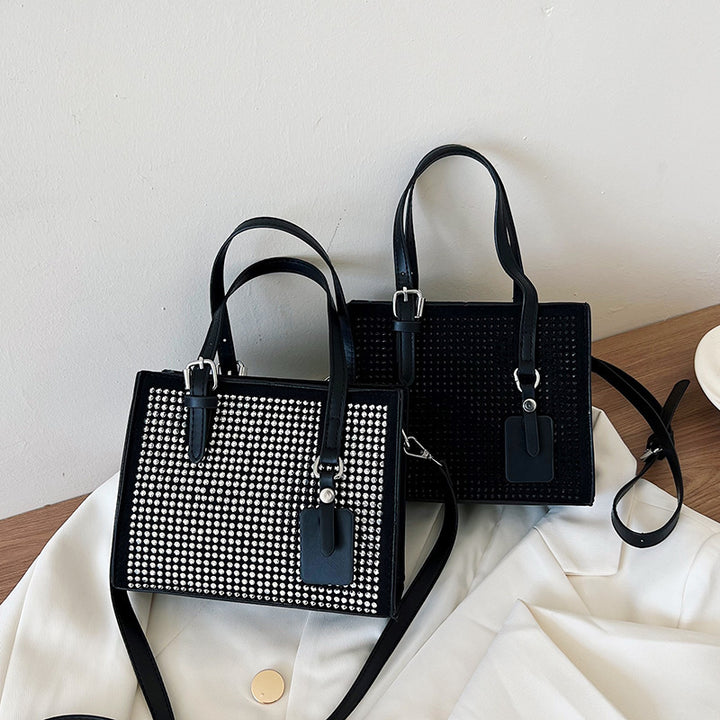 Damen Glamouröse Handtasche mit funkelndem Strass und eleganten Akzenten Nord Taschen