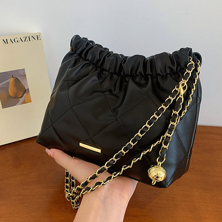 Damen elegante Umhängetasche mit gepufftem Design Nord Taschen