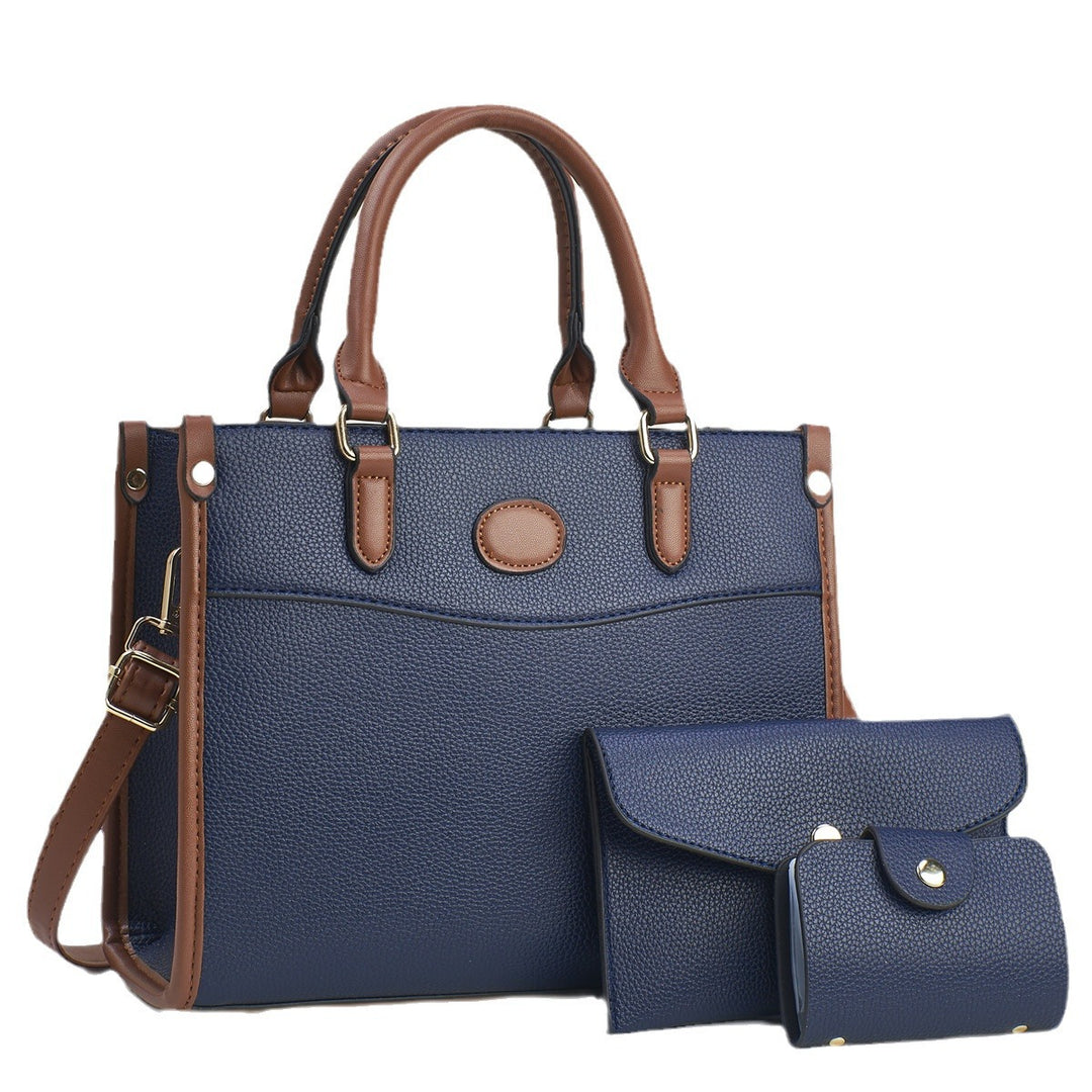 Damen Handtasche im strukturierten Design mit abnehmbarer Mini-Clutch Nord Taschen
