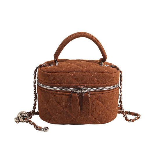 Damen gesteppte Handtasche mit abnehmbarem Schulterriemen Nord Taschen