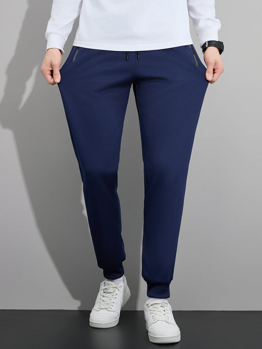 Herren Tapered Performance-Jogginghose mit elastischem Bund, Reißverschlusstaschen & gerippten Beinbündchen Nord Taschen