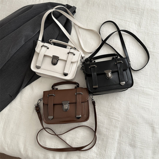 Damen elegante Umhängetasche im vintage-inspirierten Design mit verstellbarem Schulterriemen Nord Taschen
