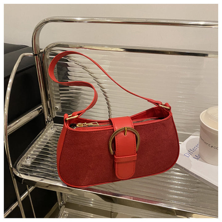 Damen modische Umhängetasche mit innovativem Verschluss Nord Taschen
