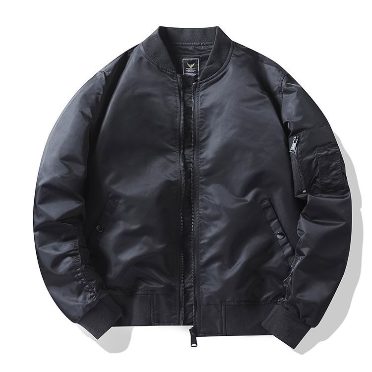 Men's  low-profile utility bomber jacket with two-way concealed zip and sleeve tool pocket Nord Taschen