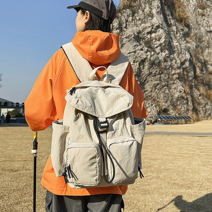 Damen Rucksack mit erweiterbarem Organizer und seitlichen Staufächern Nord Taschen