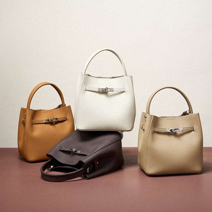 Damen elegante Tragetasche mit besonderen Akzenten Nord Taschen
