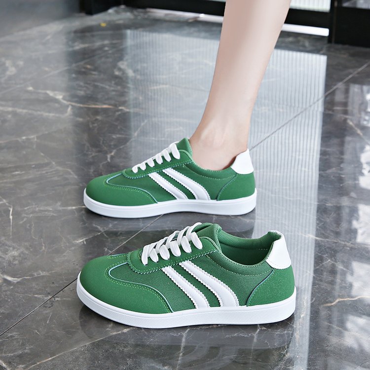 Damen Sneakers im sportlichen Design mit atmungsaktiver Oberflächenstruktur