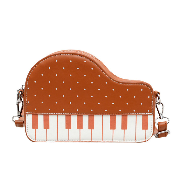 Damen Clutch-Tasche mit verspieltem Klavier-Design Nord Taschen