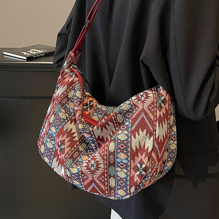 Damen modische Tragetasche im ethnischen Design Nord Taschen