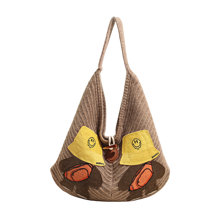 Damen kreative Beuteltasche mit verspieltem Design Nord Taschen