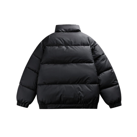 Damen Gefütterte Oversize-Steppjacke mit hohem Stehkragen Nord Taschen