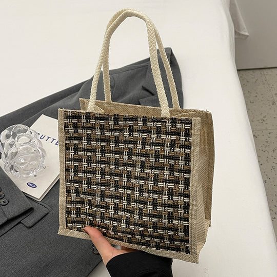 Damen Tragetasche mit elegantem gewebtem Design Nord Taschen