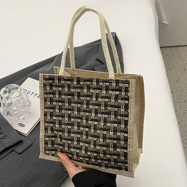 Damen Tragetasche mit elegantem gewebtem Design Nord Taschen