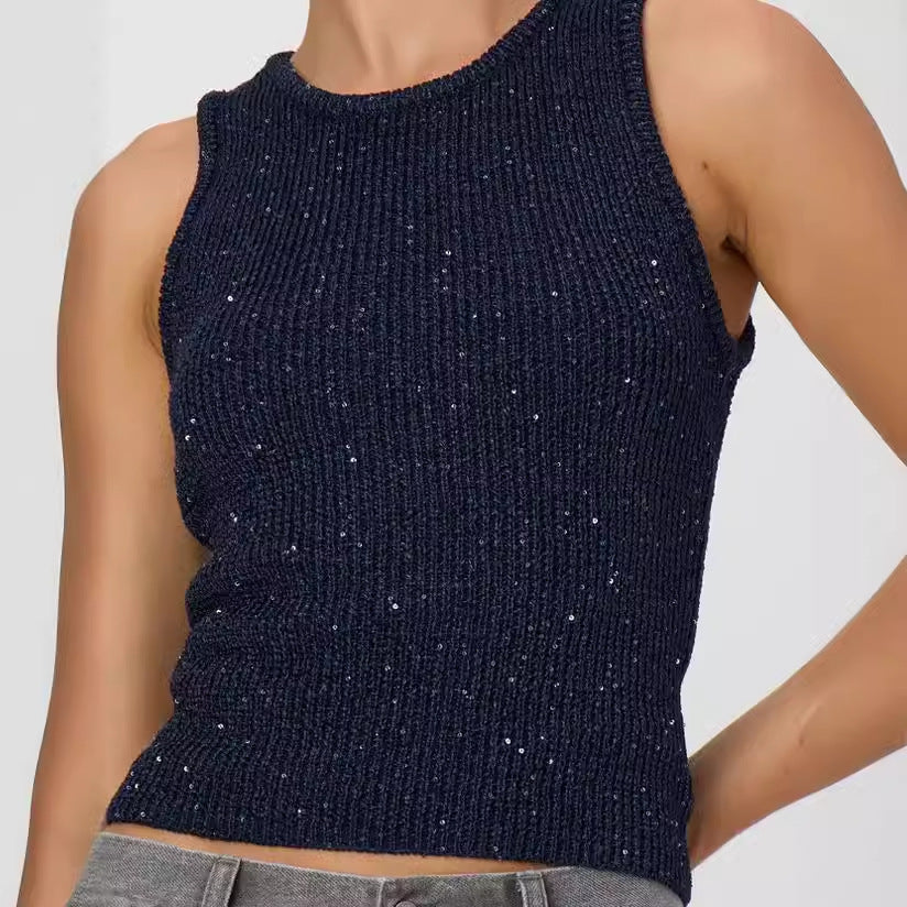 Damen Strickoberteil mit feiner Rippstruktur Nord Taschen