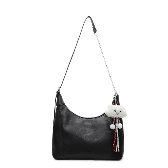 Damen Schultertasche mit charmantem Kühlschrankanhänger | Nord Taschen