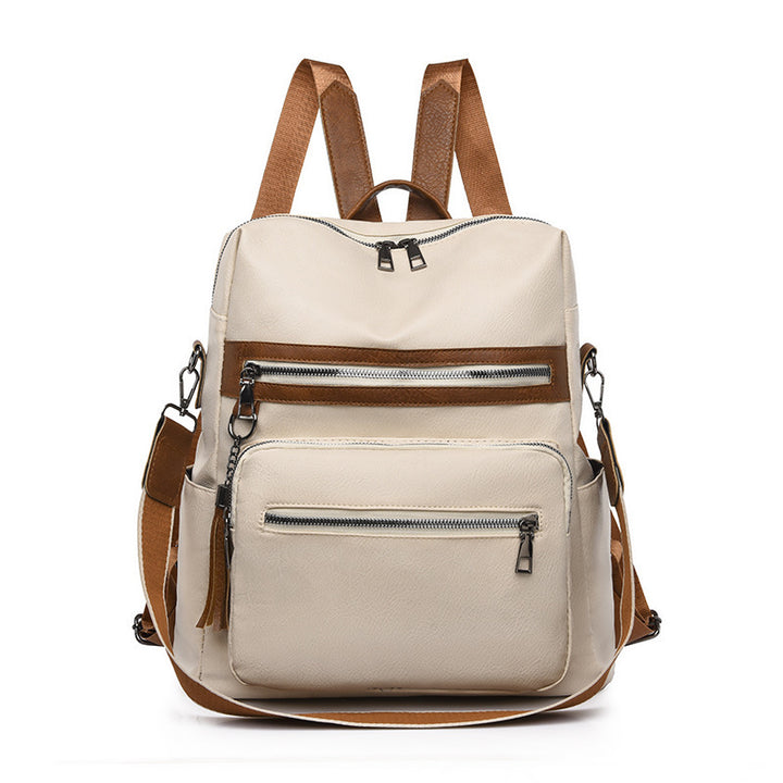 Damen eleganter Rucksack mit mehreren Reißverschlussfächern Nord Taschen