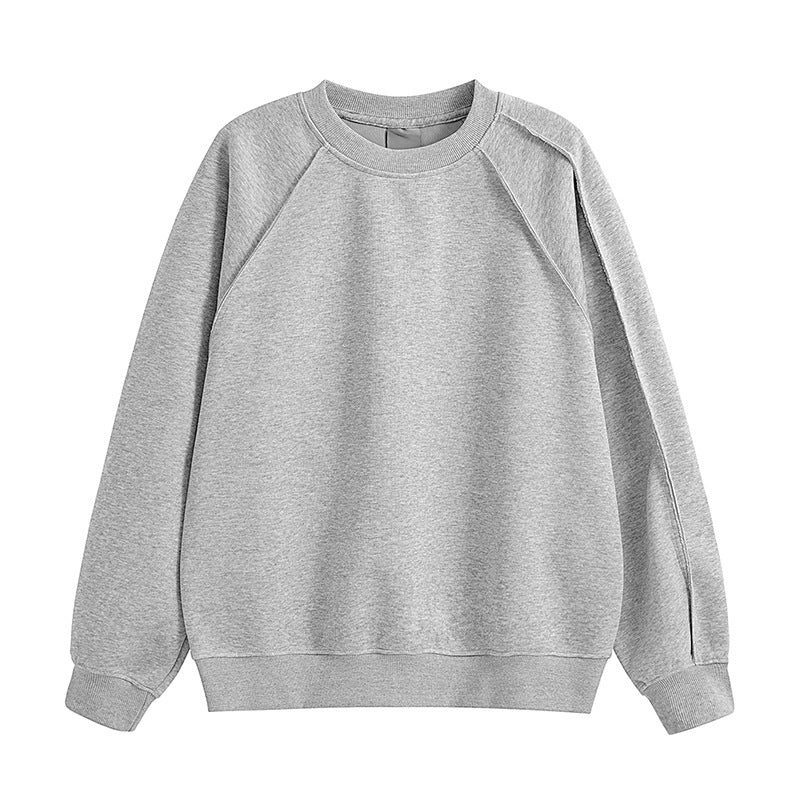 Unisex Oversize Sweatshirt mit Raglanärmeln und Rippbündchen Nord Taschen