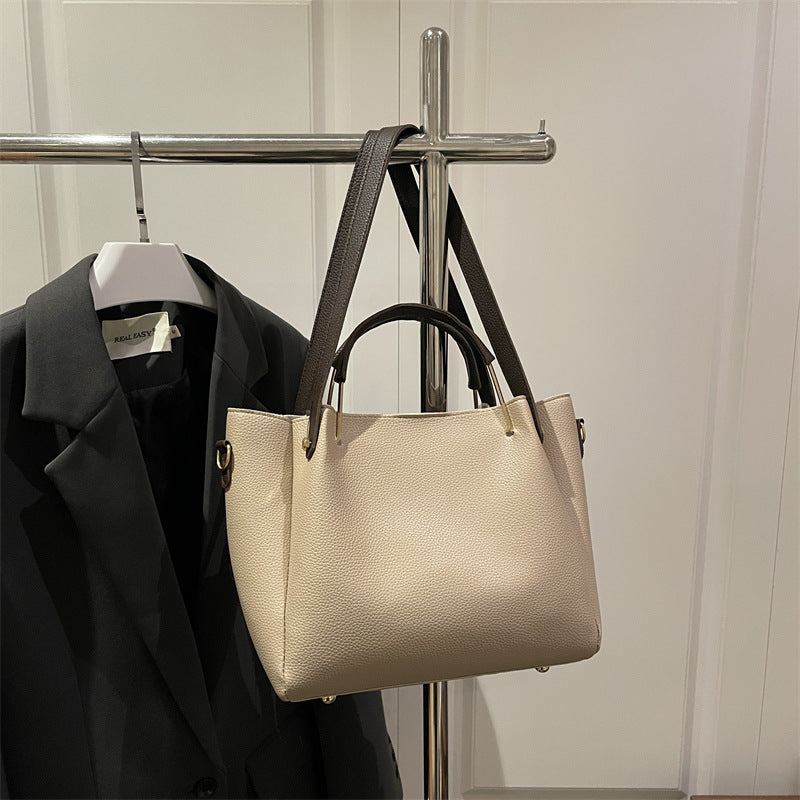 Damen elegante Henkeltasche aus hochwertigem Kunstleder Nord Taschen