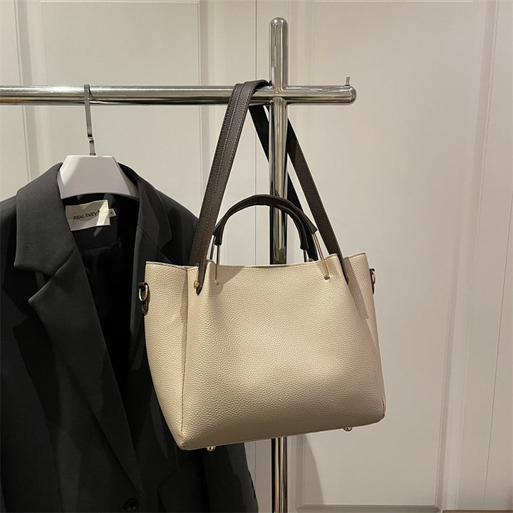 Damen elegante Henkeltasche aus hochwertigem Kunstleder Nord Taschen