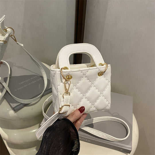 Damen elegante Handtasche mit glänzender Oberfläche und abnehmbarem Schulterriemen Nord Taschen