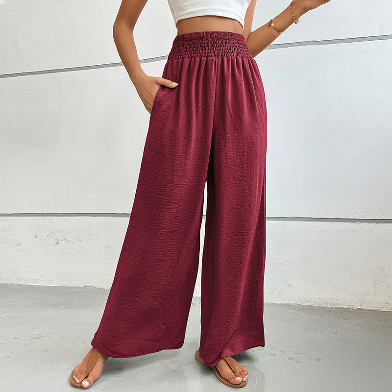 Damen Weite Lockere Freizeithose Nord Taschen