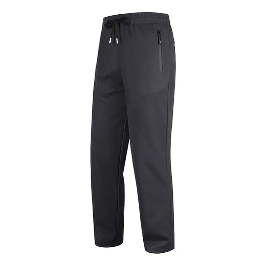 Herren Athletische Freizeit-Jogginghose mit Elastikbund, Reißverschlusstasche & ergonomischen Teilungsnähten Nord Taschen