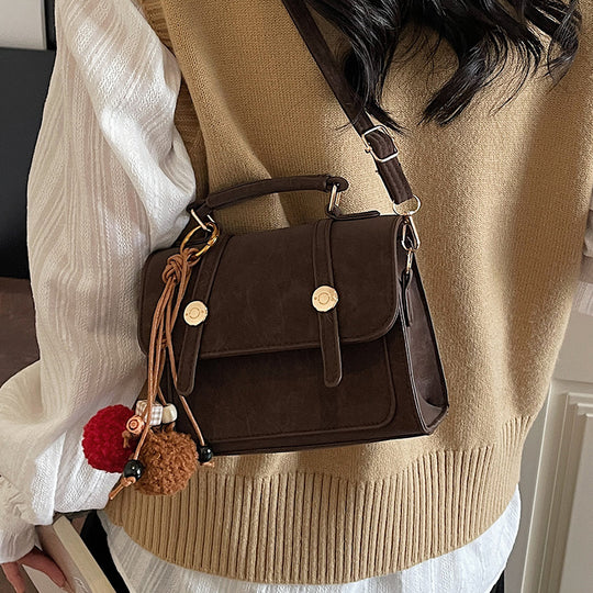 Damen Schultertasche im vintage-inspirierten Design Nord Taschen