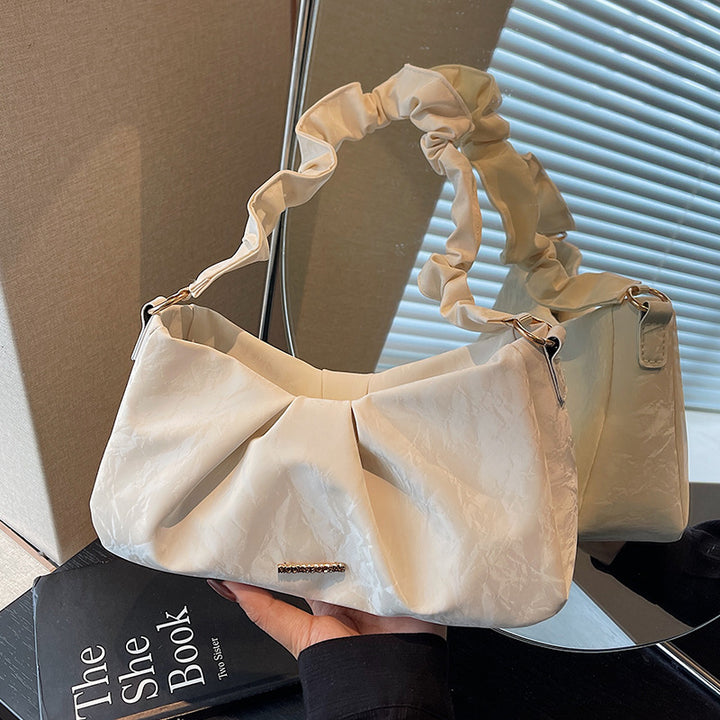 Damen Hobo-Handtasche mit elegantem Volant-Design Nord Taschen