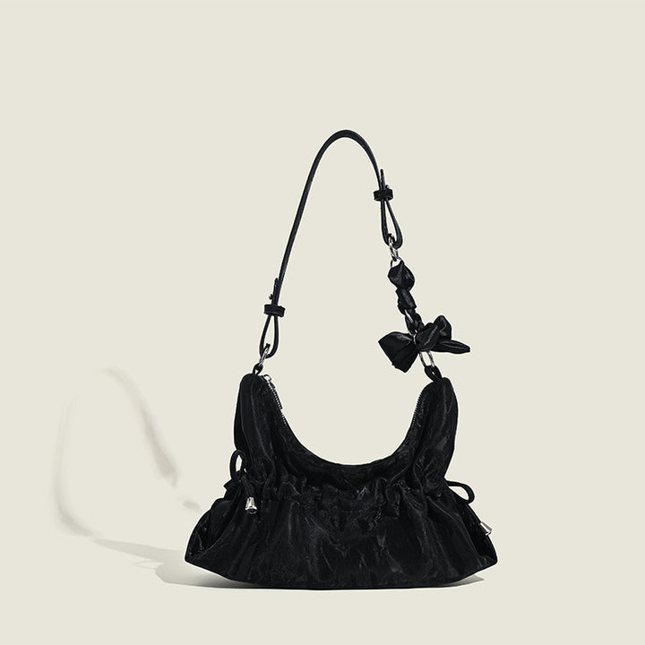 Damen modische Hobo-Tasche mit verspieltem Kordelzug Nord Taschen