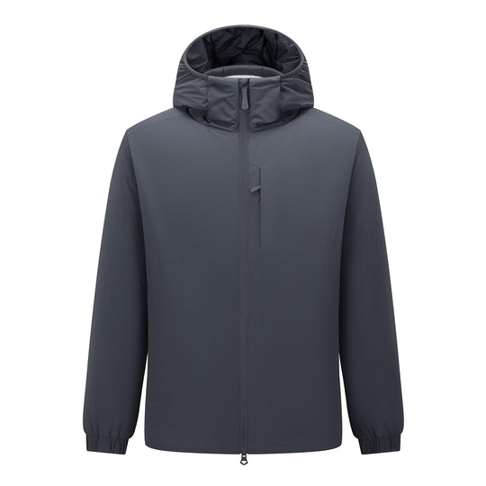Herren Kapuzen-Softshelljacke mit Zwei-Wege-Reißverschluss, wasserabweisender Membran und Brusttasche Nord Taschen