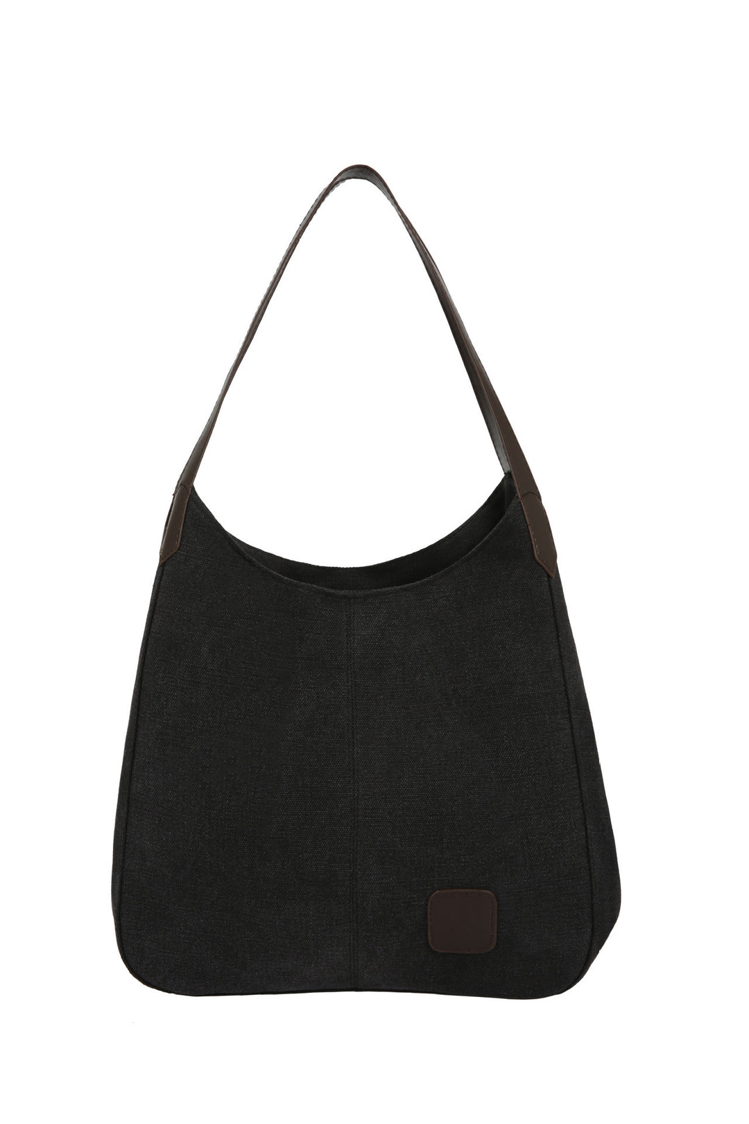 Damen Schultertasche aus strapazierfähigem Canvas mit eleganten Lederakzenten Nord Taschen