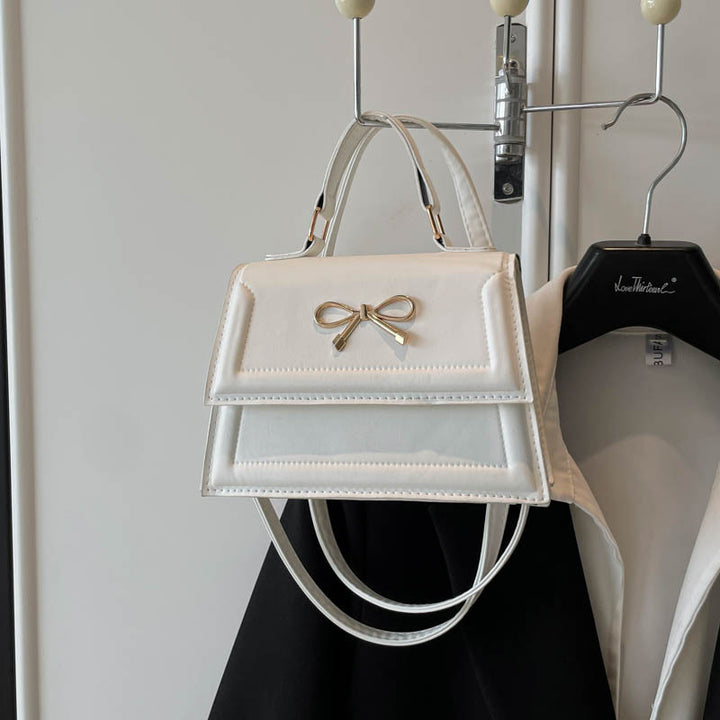 Damen elegante Handtasche mit verspieltem Schleifendesign Nord Taschen
