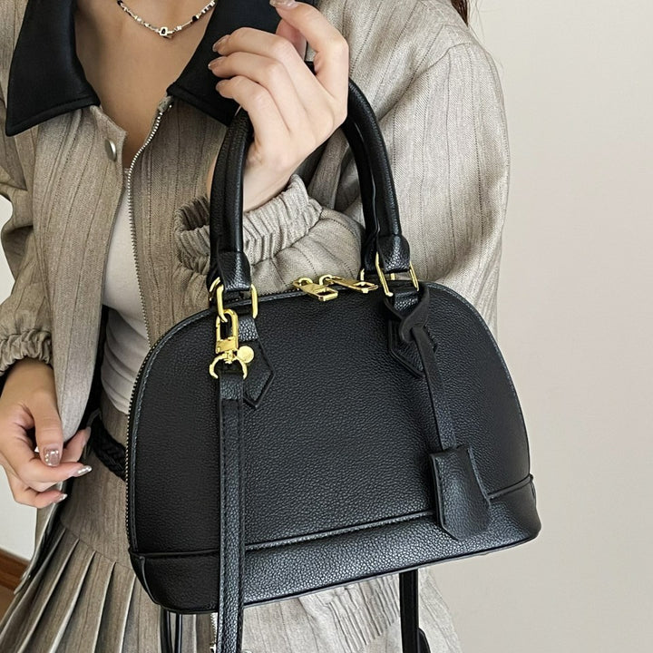 Damen elegante Handtasche mit abnehmbarem Schultergurt Nord Taschen