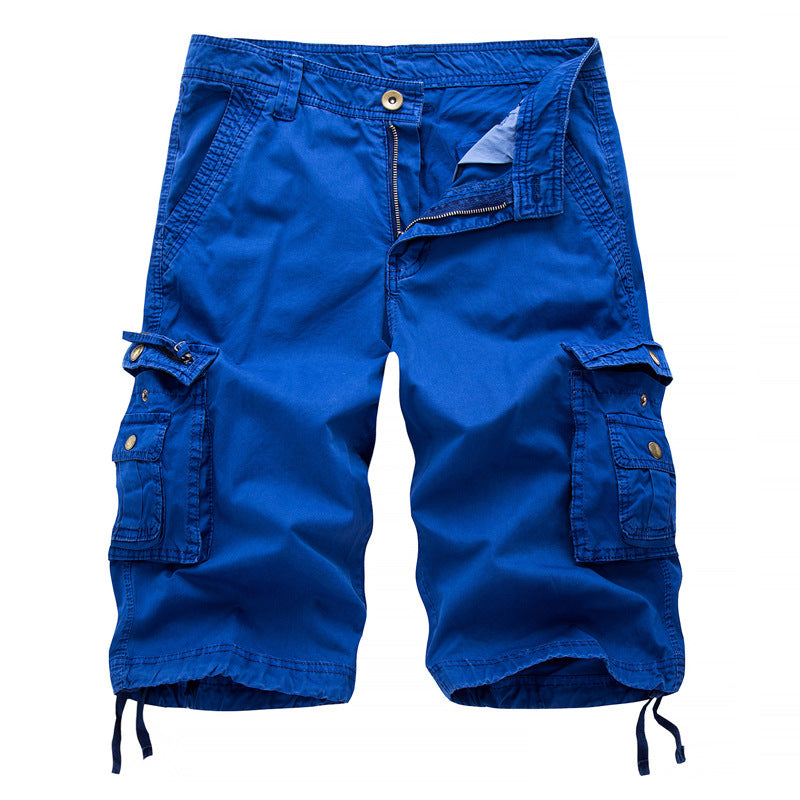 Herren Multi-Taschen Cargo-Shorts