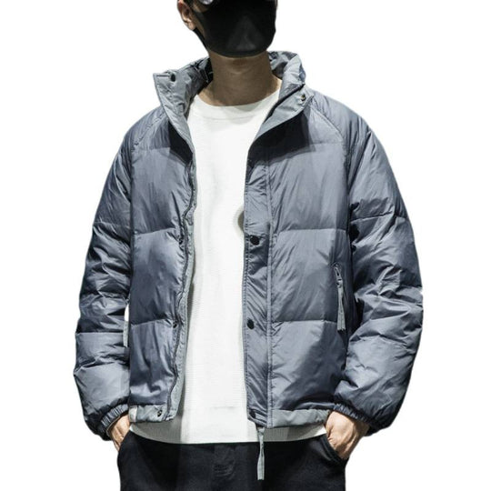 Herren Leichte gesteppte Thermo-Outdoorjacke mit Kapuze Nord Taschen