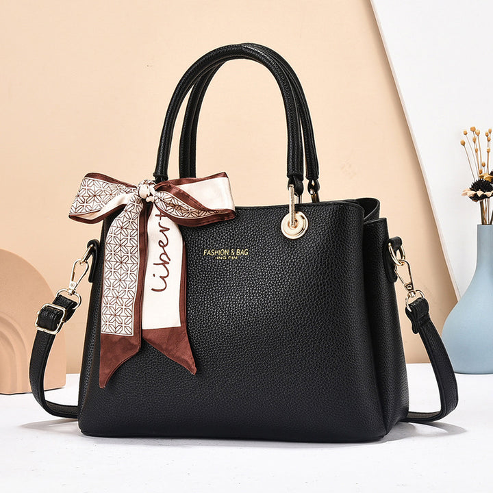 Damen Handtasche mit modischem Schleifen-Design Nord Taschen